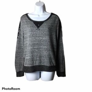 𝅺miss Me Floral Sequin Sweatshirt